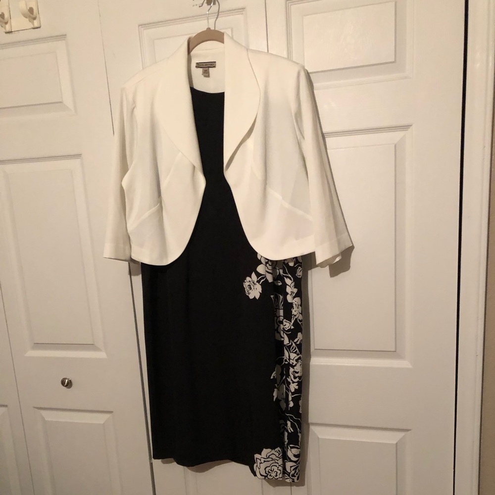 Maya Brooke dress with jacket